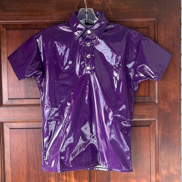 Honour Other - Purple pvc shirt
